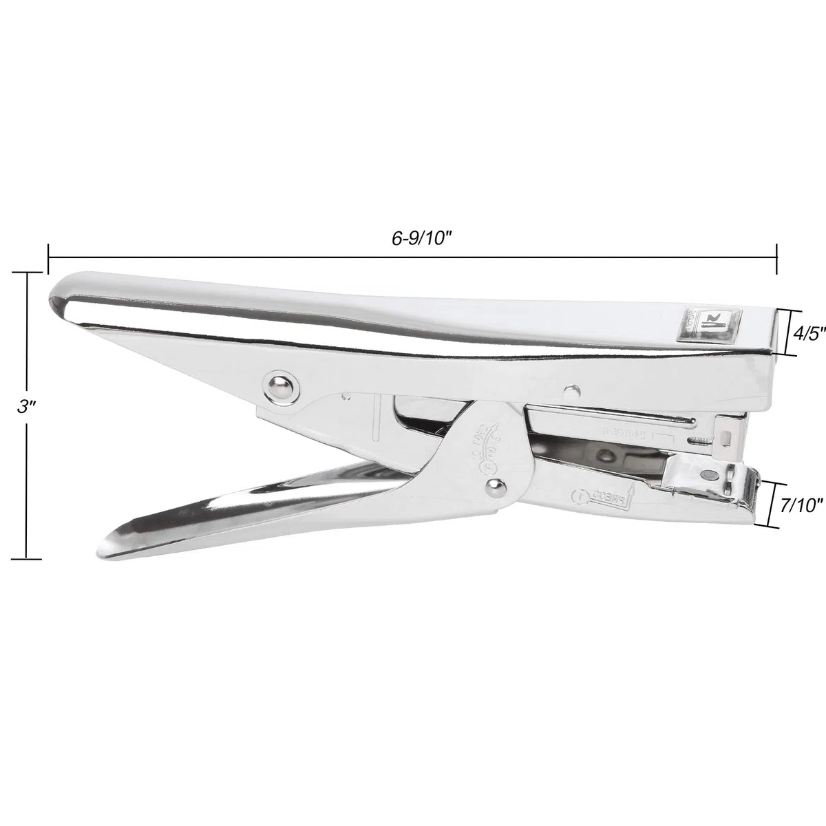 2 grapadoras de escritorio de metal resistente, 25 hojas de capacidad para grapadora con 4 grapas
