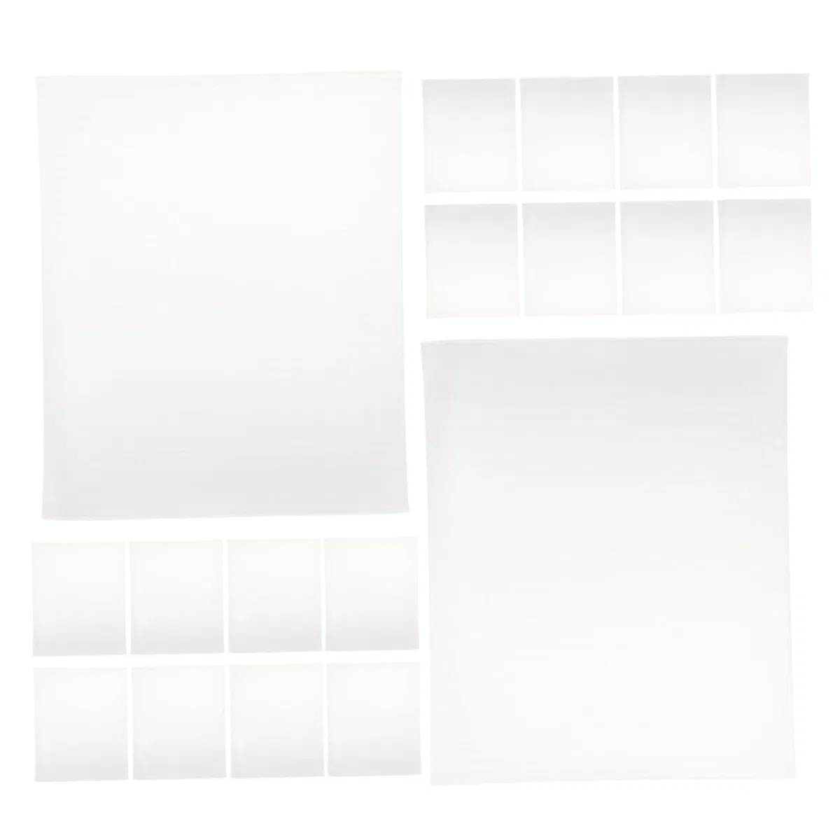 TEHAUX Bolsas de Espuma Epe de Color Blanco Antiestáticas para Embalaje de 300 Unidades Función Amortiguadora y Versátil, Ideales para Proteger Objetos y Teléfonos durante Transporte