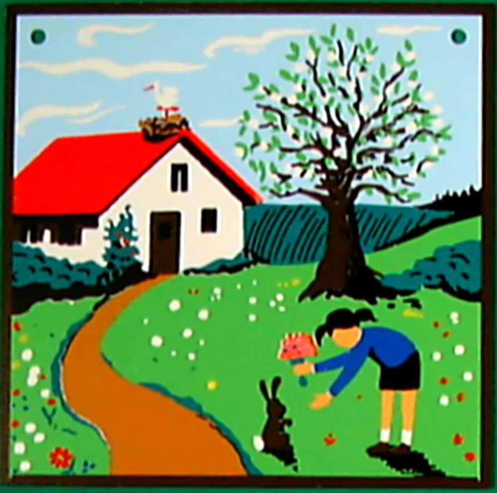 Madera Calendario con números negras 35 * 50 * 1,2 cm
