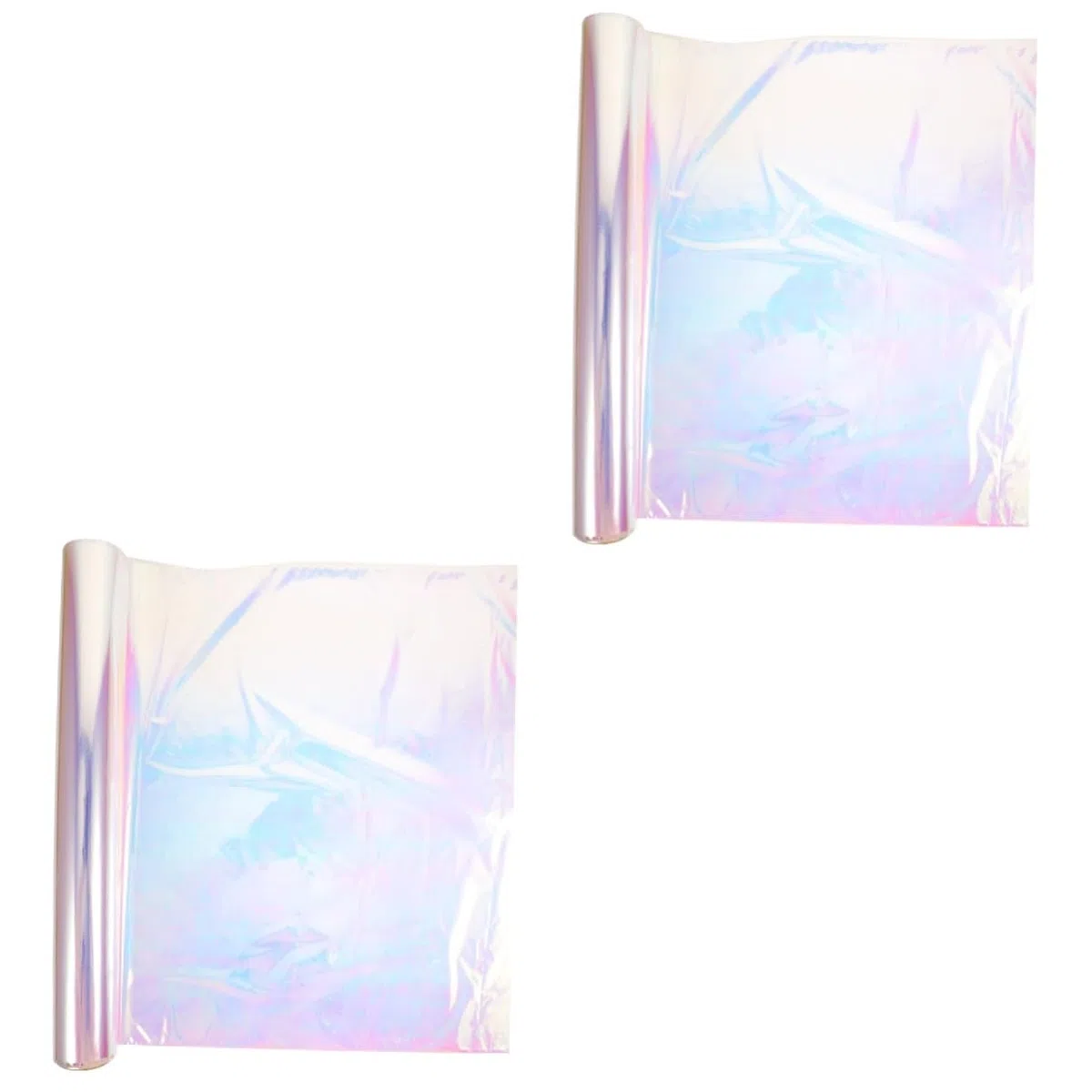COLLBATH 2 Rollos Papel De De Flores Guirnalda Ramo Brillantina Boda Material De Embalaje Floral Decoraciones Decoración Películas De Embalaje Almacenar Película (s Película