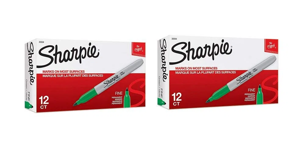 Sharpie Marcador permanente, punta fina, negro (30001) (48 marcadores).