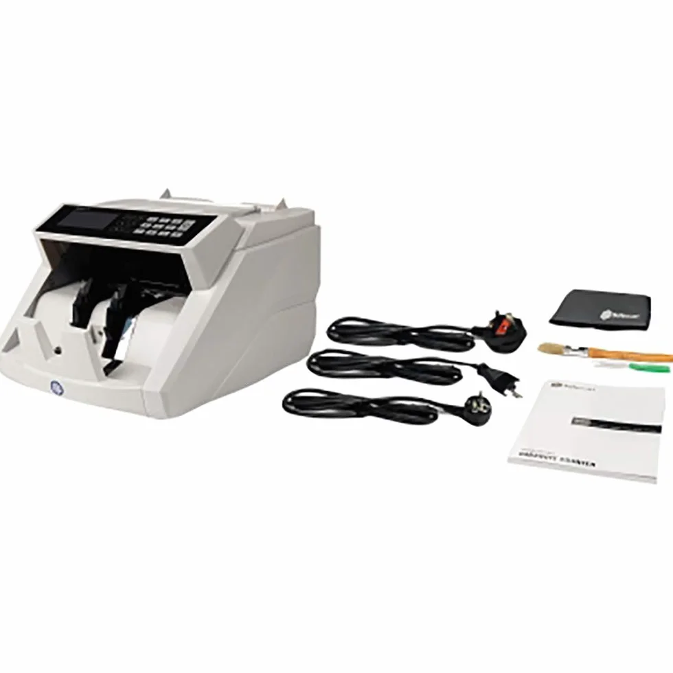 Safescan 2465-S Contadora de billetes detectora de falsos 7 puntos