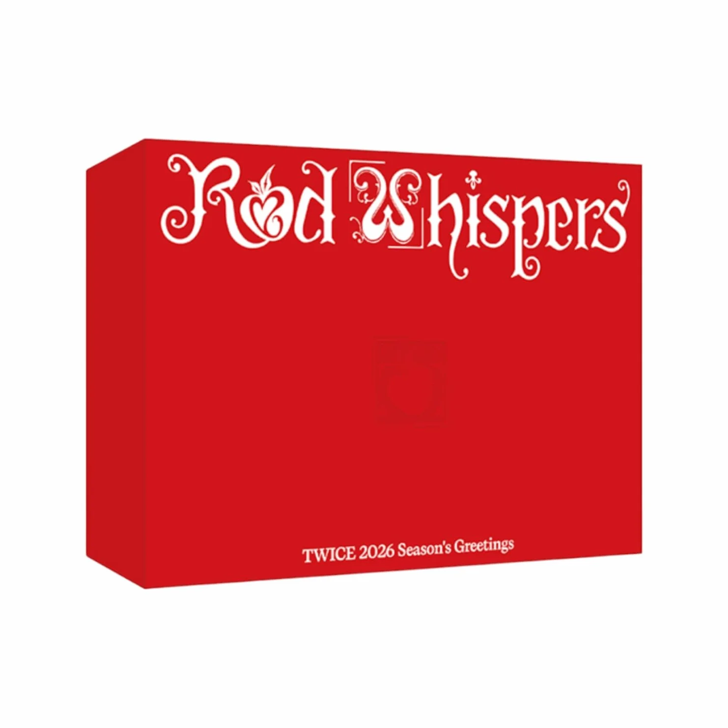 TWICE - Libro de fotos de saludos de la temporada 2026 [Red WHISPERS]