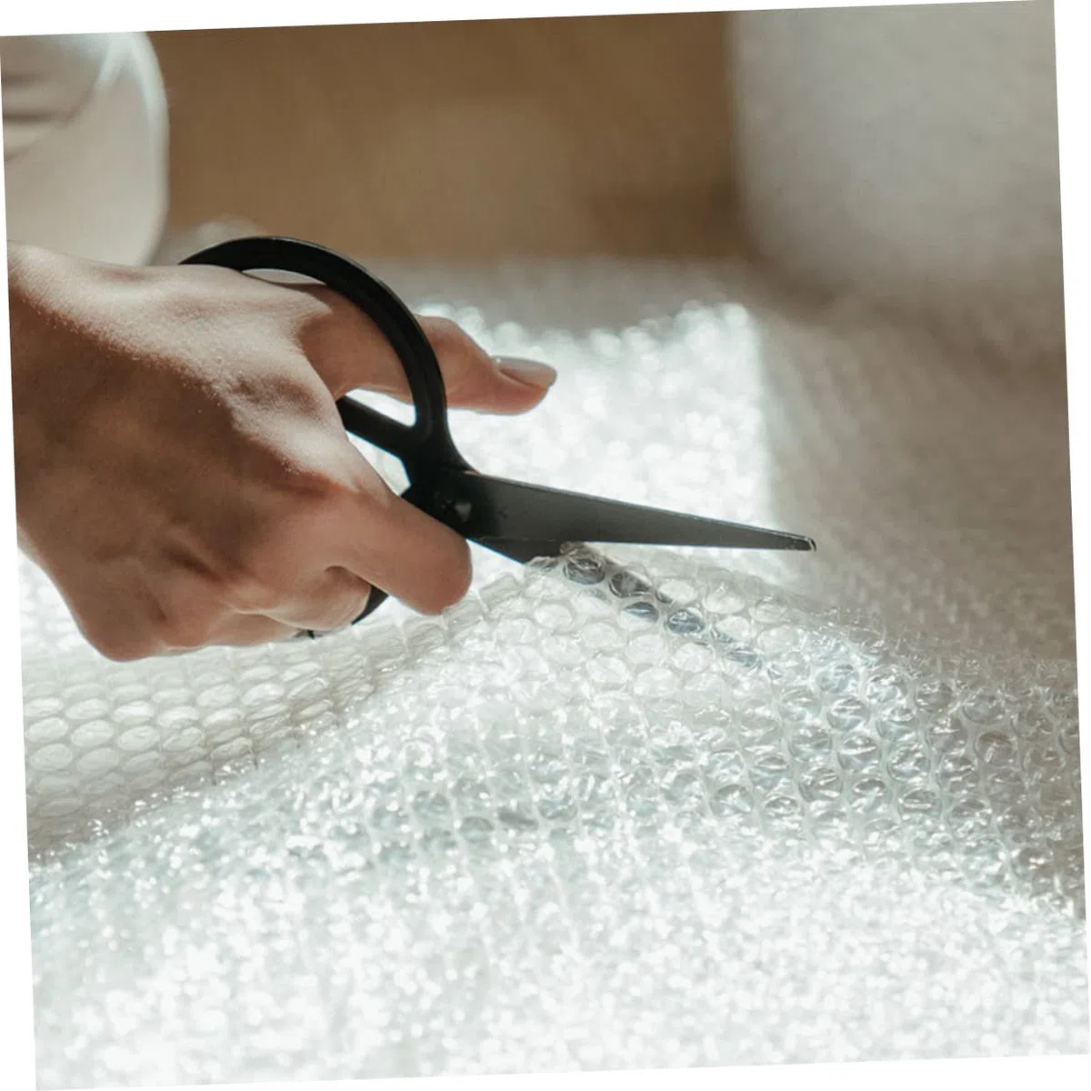 SEWACC Película De Burbujas Transparente 25 Cm x 33 M, Rollo De Embalaje Amortiguador Antichoque, Material De Embalaje Para Envíos y Mudanzas, Suministro Práctico Para Protección De Objetos Frágiles