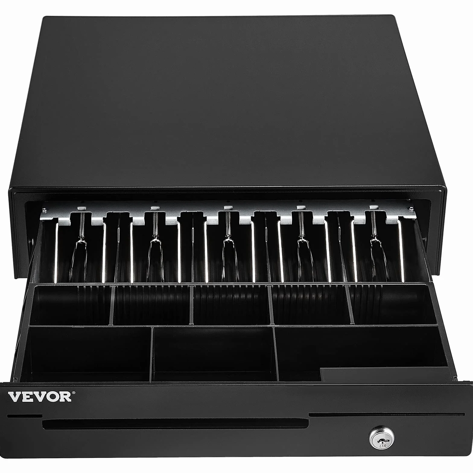 VEVOR Cajón de Efectivo 12V 2 Llaves 41x42x10 cm Caja Registradora
