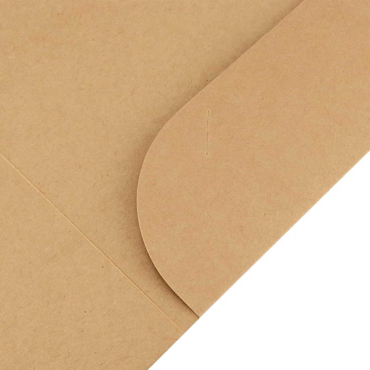 25 carpetas de papel kraft A4 con ranuras para tarjetas, carpetas de corte cuadrado, carpeta de cartón A4, organizador de papel para oficina, hogar, reuniones, documentos