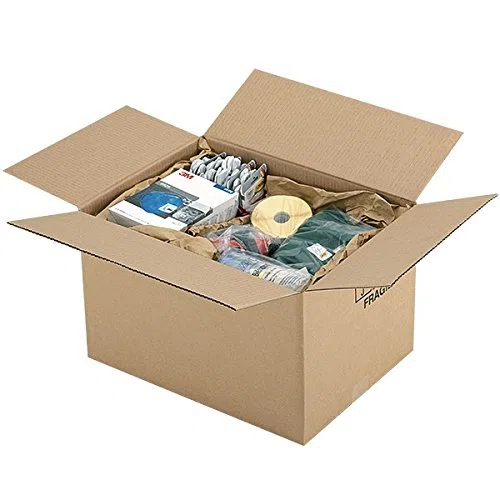 Propac z-boy303010 caja cartón un onda acanaladura, 30 x 30 x 10 cm, paquete de 20