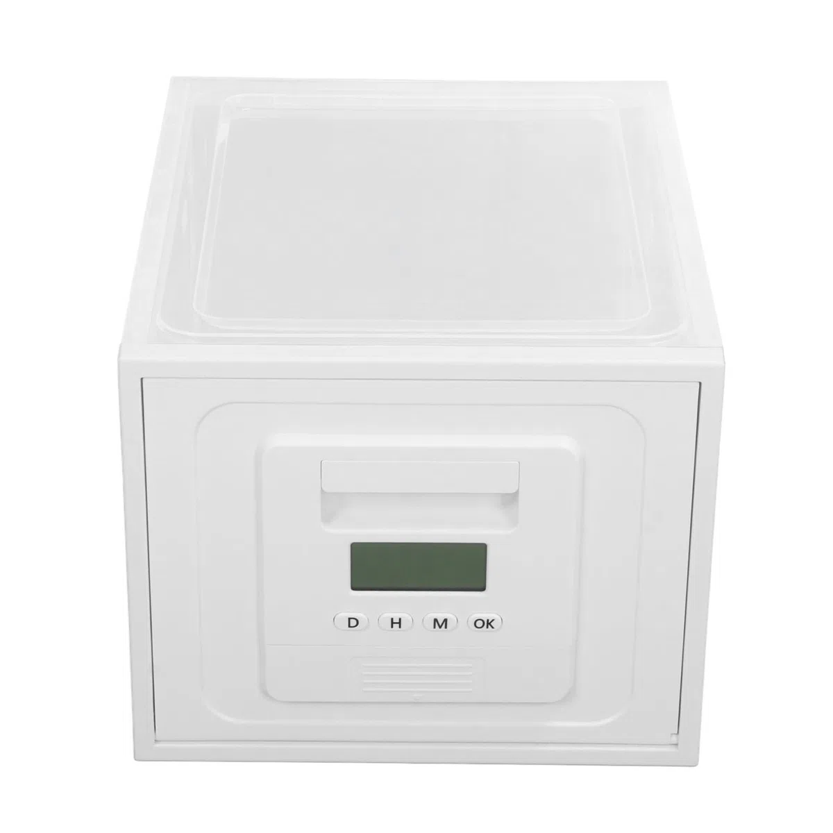 Caja de Bloqueo de Combinación Digital con Autodisciplina, Caja de Bloqueo de Tiempo de Comida, Ranura de Carga para Alimentos Frescos, Uso Versátil para Casilleros Escolares,