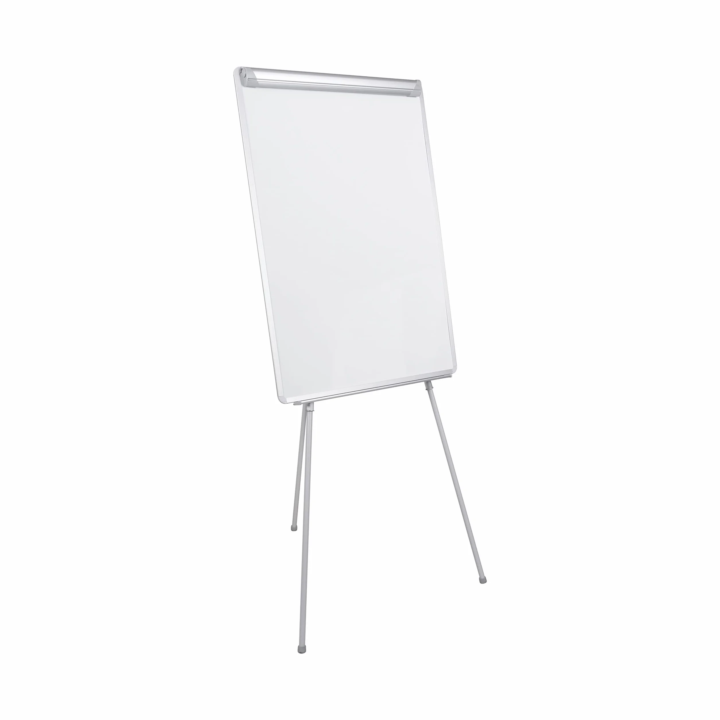 Easy Pizarra Blanca con Caballete Trípode 70x100 cm Marco Gris