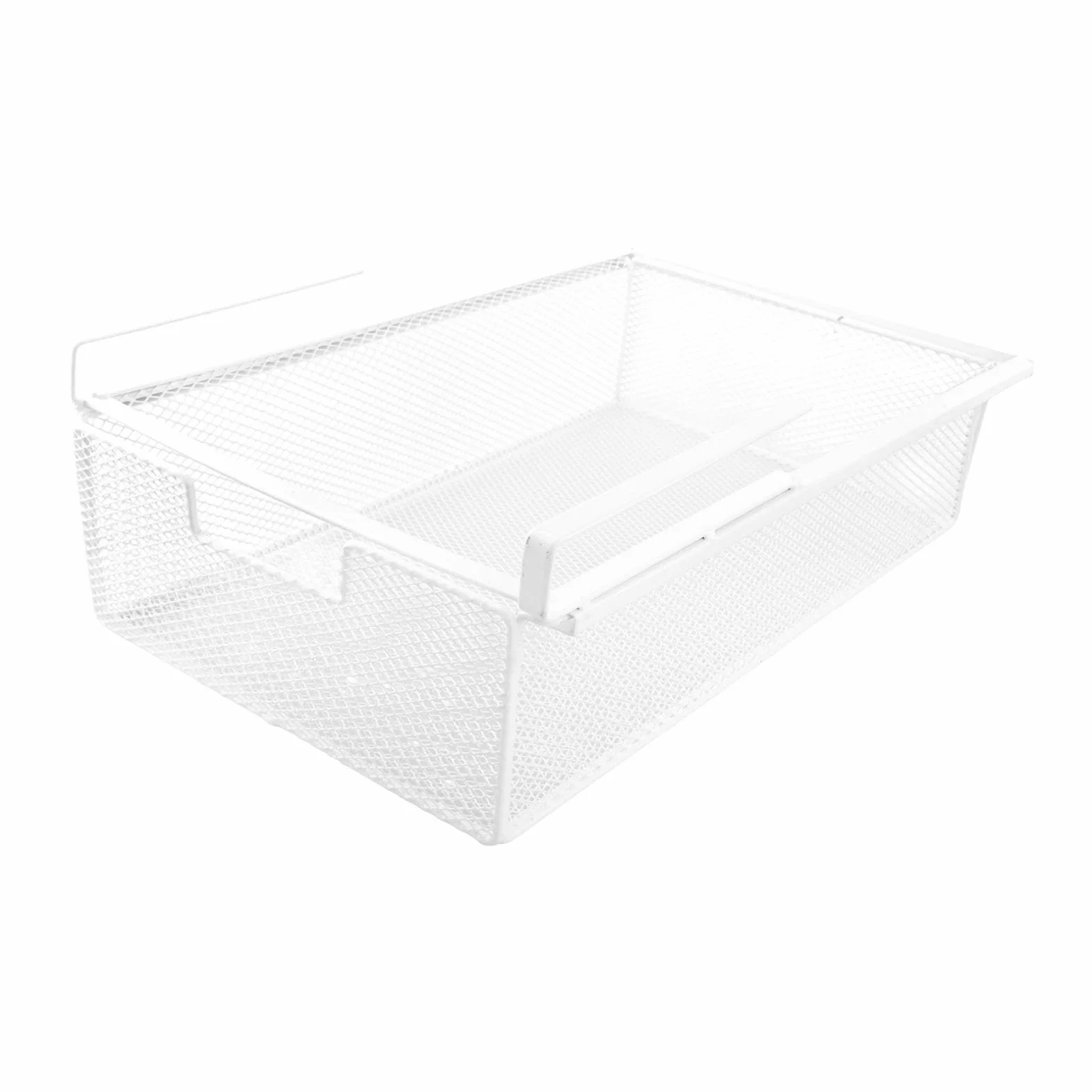 Estante con Cajón Extraíble para Debajo del Gabinete, Organizador de Almacenamiento para Encimera de Cocina, Canasta Colgante de Alambre, Cesta de Metal para Armario, Deslizantes para Despensa