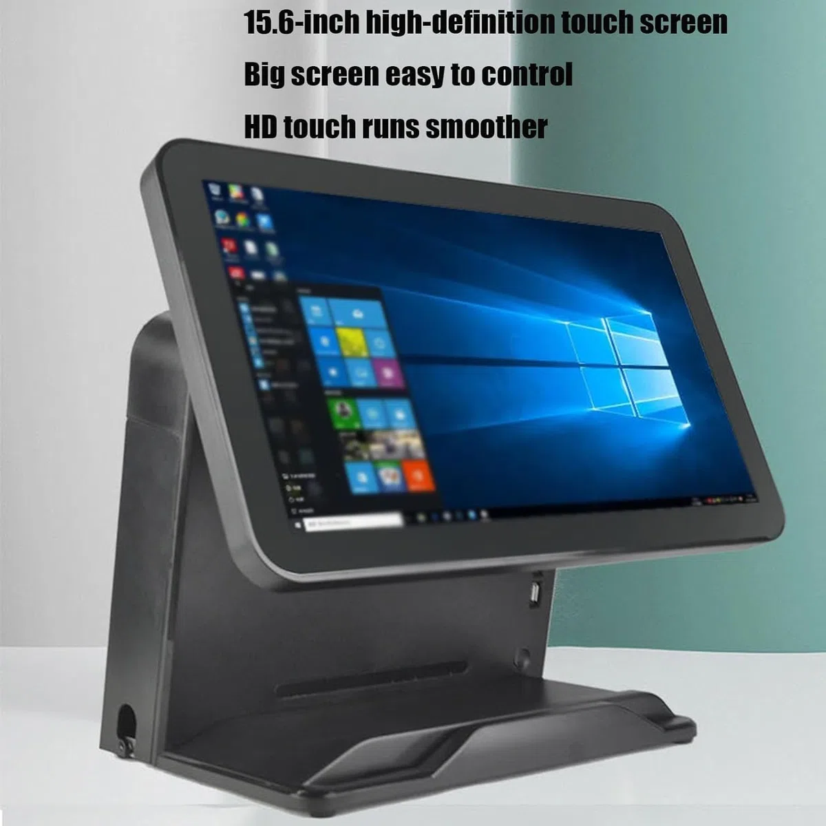 Sistema Tpv De Pantalla Táctil con Impresora Térmica Y Escáner De Código De Barras, Pantalla Dual para Operaciones Eficientes En Tiendas Minoristas, Restaurantes Y Supermercados.