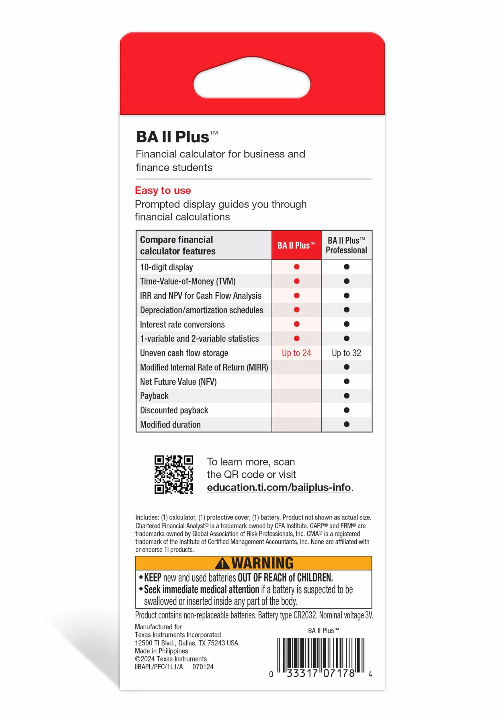 Baiiplus Advance Financial Cal