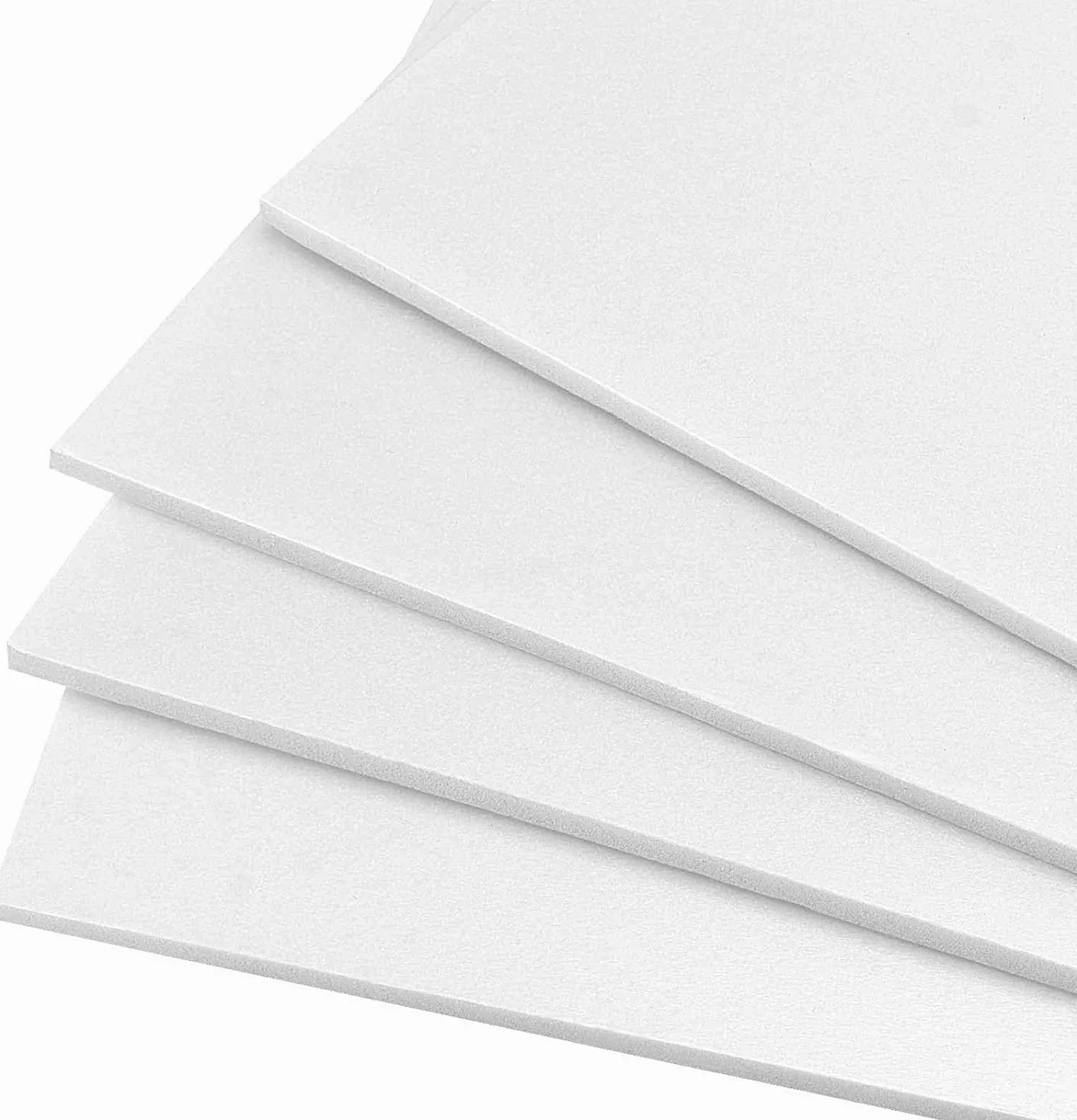 Láminas gruesas, flexibles y suaves, Paquete De 30 Hojas Tablero Espuma Poliestireno Blanco 300x400x5mm
