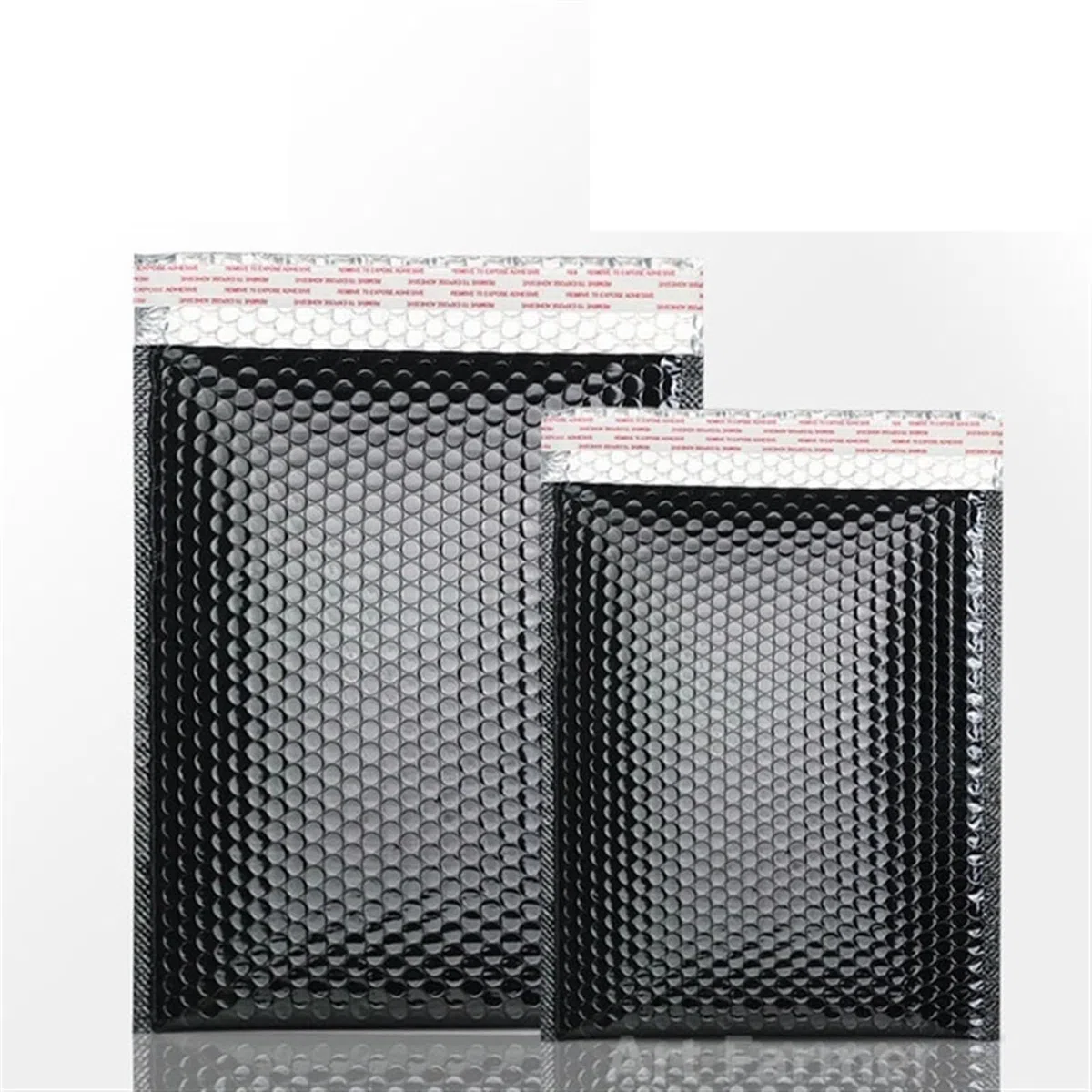 Sobres con burbujas Sobres de burbujas, bolsas de envío, autosellantes, impermeables, for mensajería, sobres de burbujas, sobres acolchados, bolsas de envío(Black,15 * 20cm)