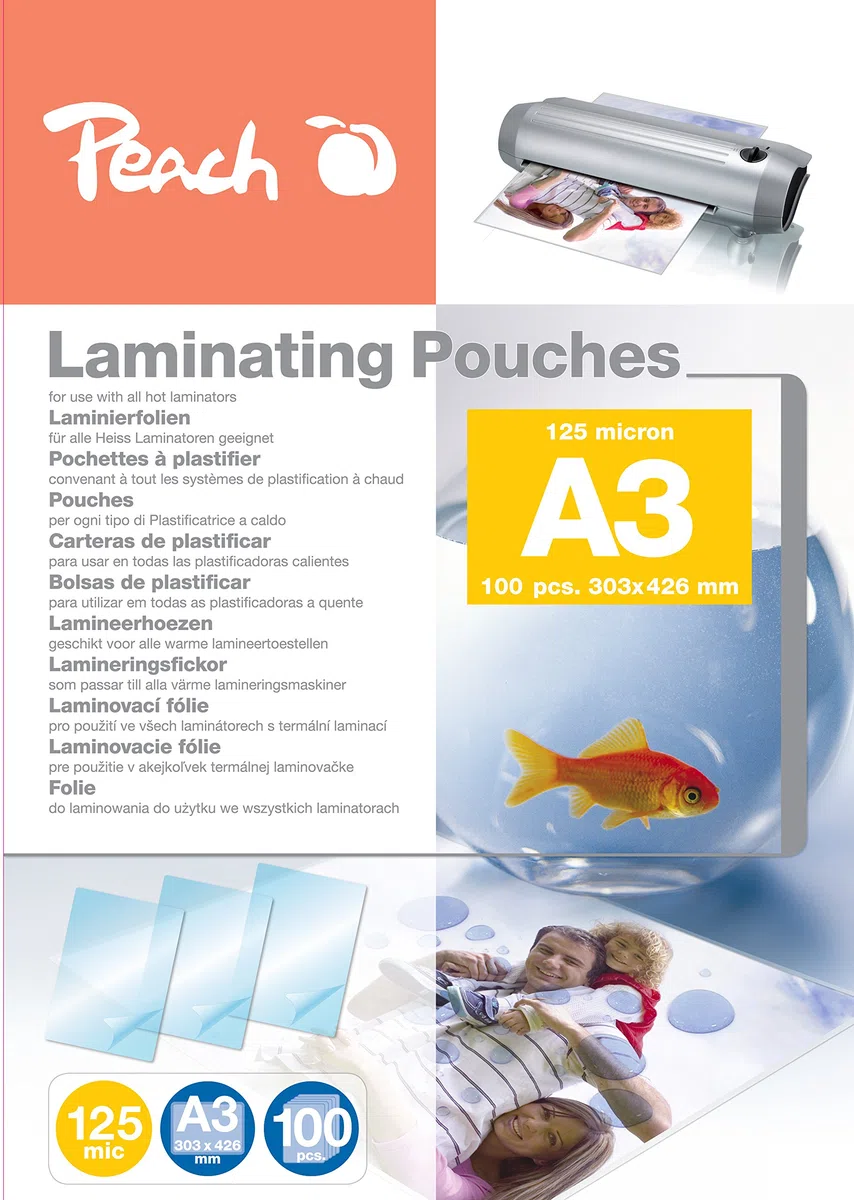 Peach PP525-01 - Plastificador (Glossy, A3, 100 pc(s))
