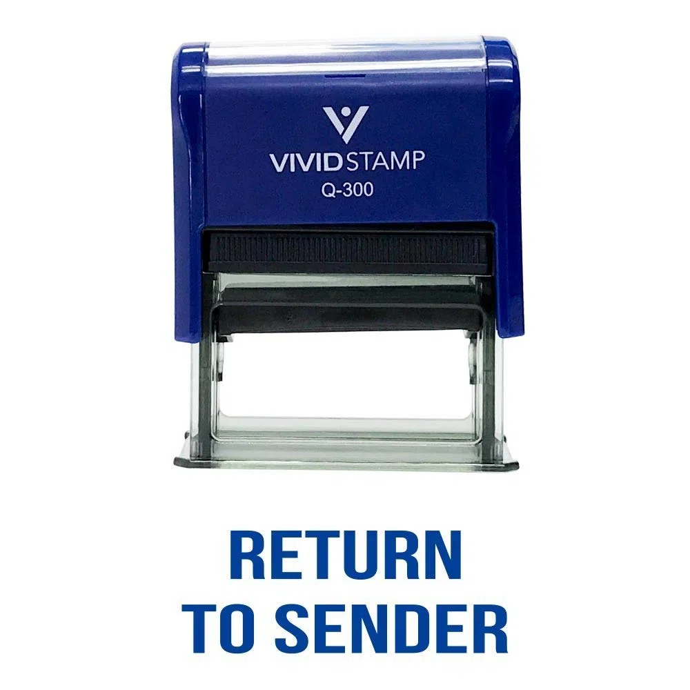 Return to sender – sello automático