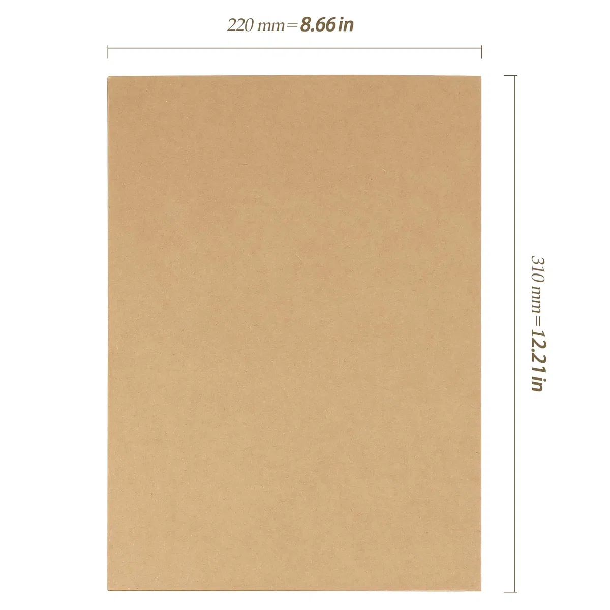 25 carpetas de papel kraft A4 con ranuras para tarjetas, carpetas de corte cuadrado, carpeta de cartón A4, organizador de papel para oficina, hogar, reuniones, documentos