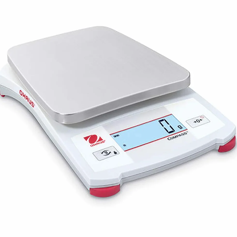Ohaus, CX1201 Compass Series CX Balanza portátil, 1200 g x 0,1 g, caja abierta