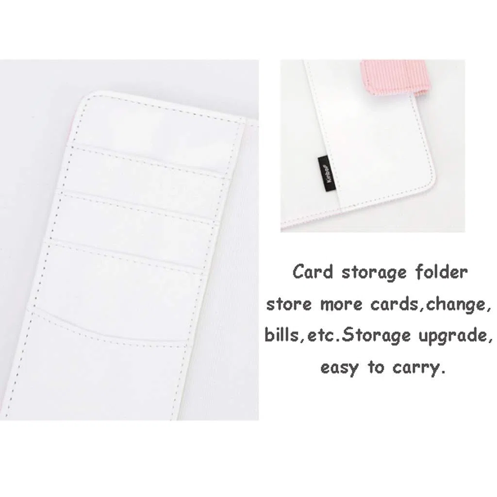 Cuaderno Cuaderno Cuaderno A6, Diario Bloc de Notas Sketchbook Travel para Escribir, Recargable, Revistas, para Mujeres Niñas Amantes para Perros, Diario de Discos (Color : A+b+c)