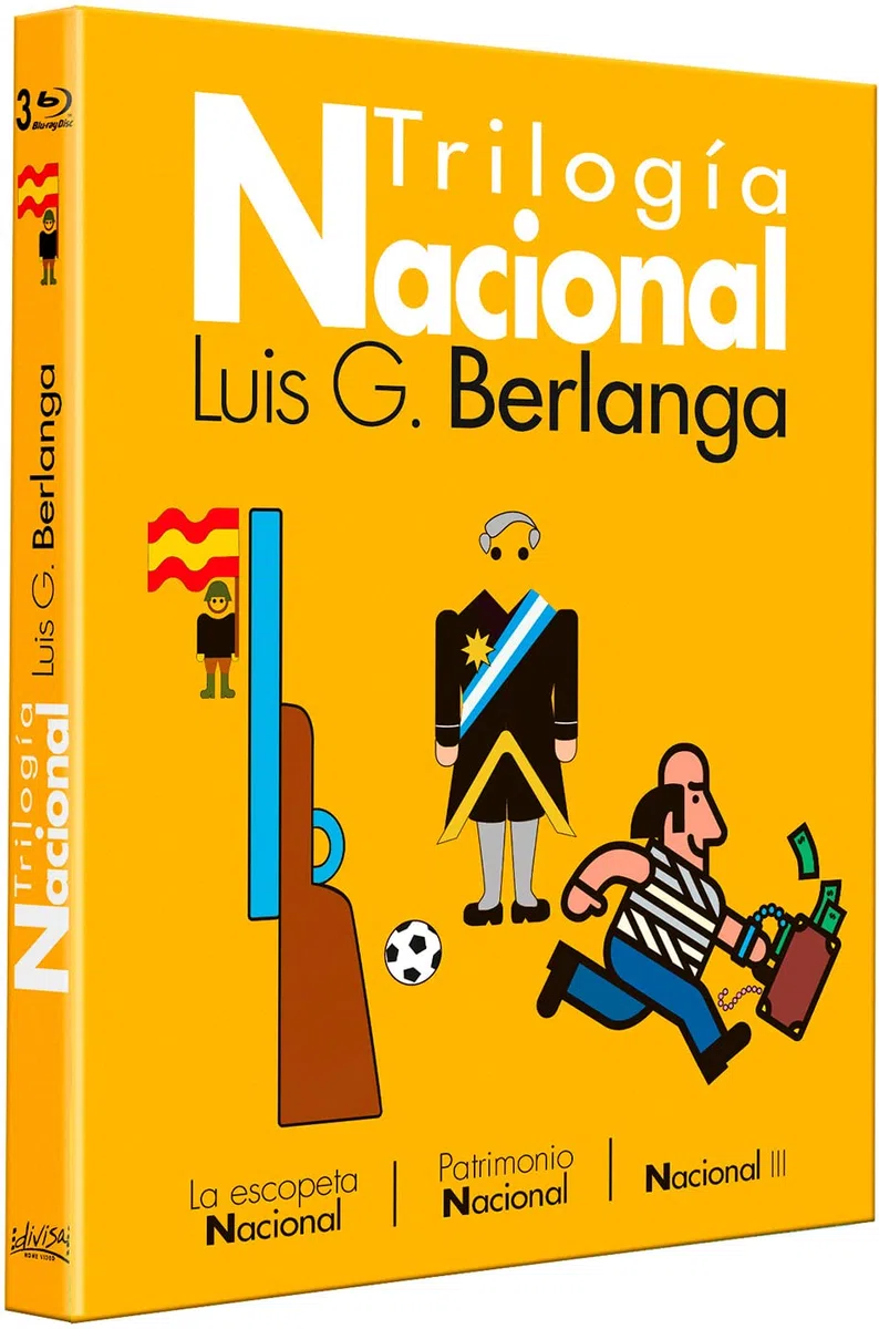 Trilogia Nacional Luis García Berlanga (Blu-ray) Pack 3 peliculas: La Escopeta Nacional / Patrimonio Nacional / Nacional III