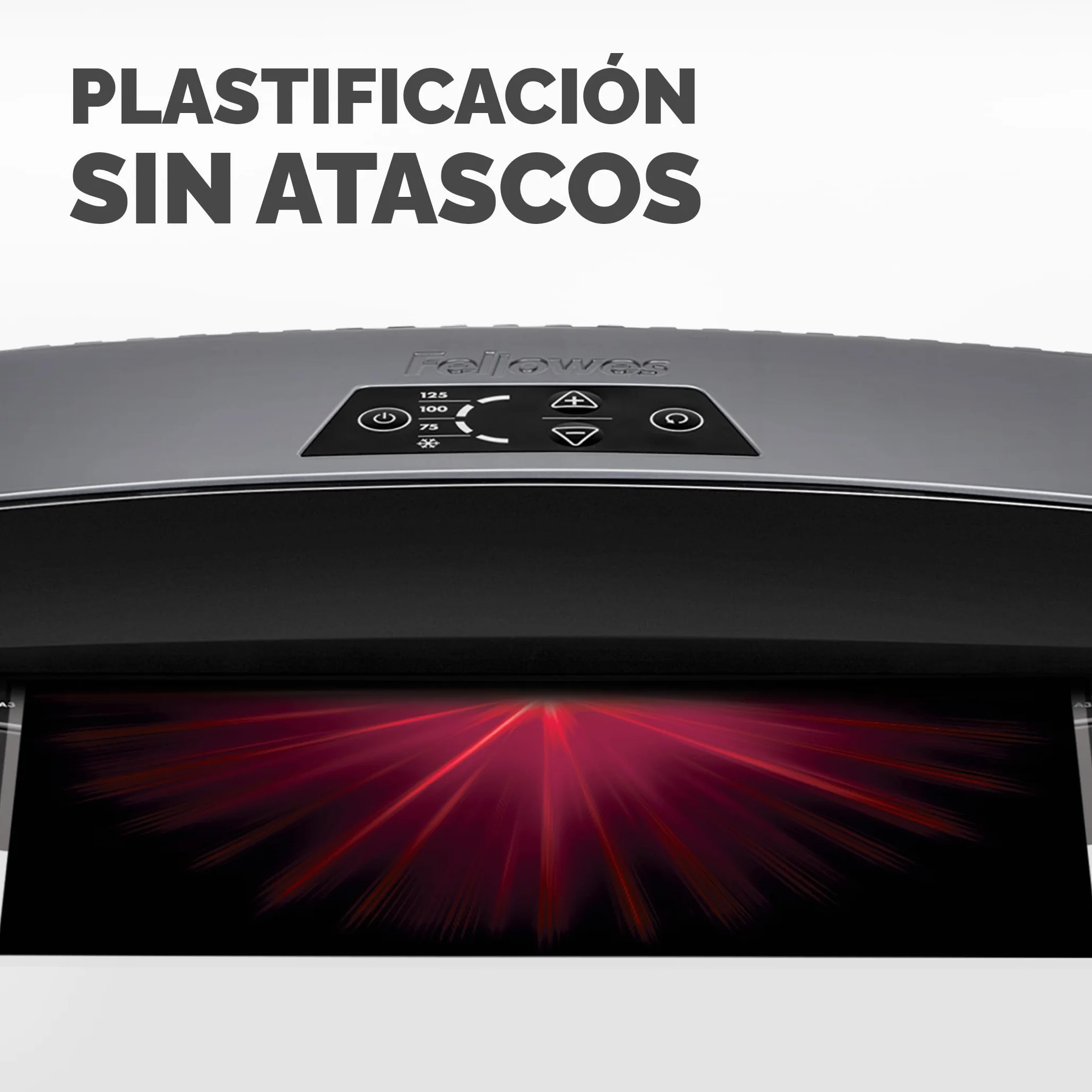 Fellowes Plastificadora A3 80-125 micras Apagado automático Modo reposo Negro