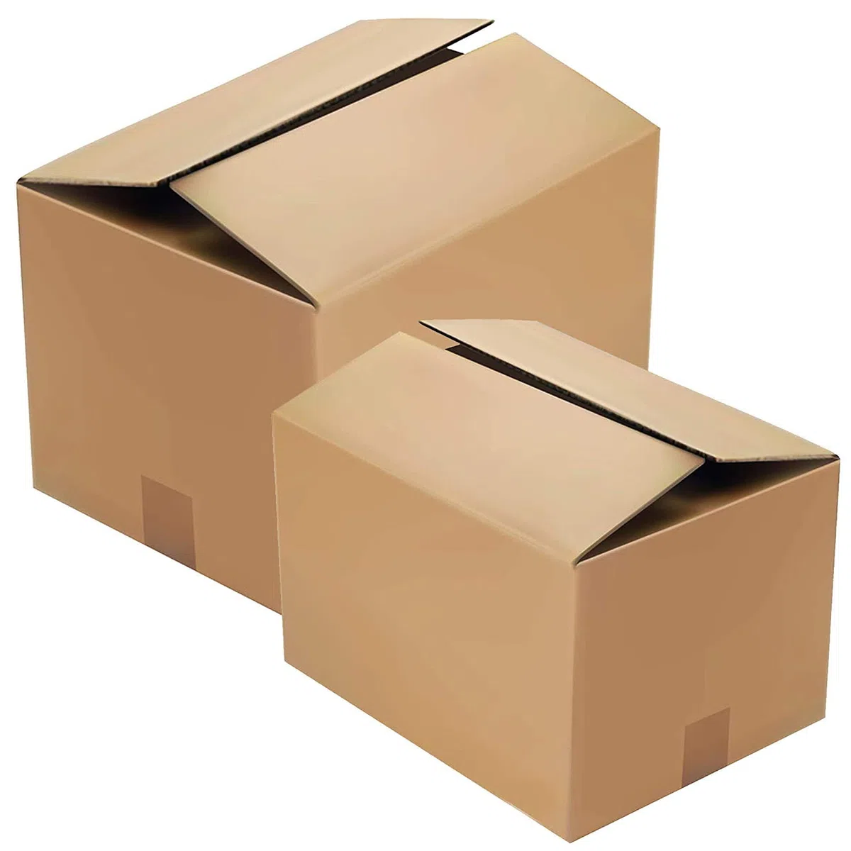 TotalPack Cajas de cartón de regalo postal de una sola pared, duraderas y perfectas para cualquier negocio en línea. Fuerte para embalaje, envío y almacenamiento (50,5 x 22,8 x 12,7 cm)