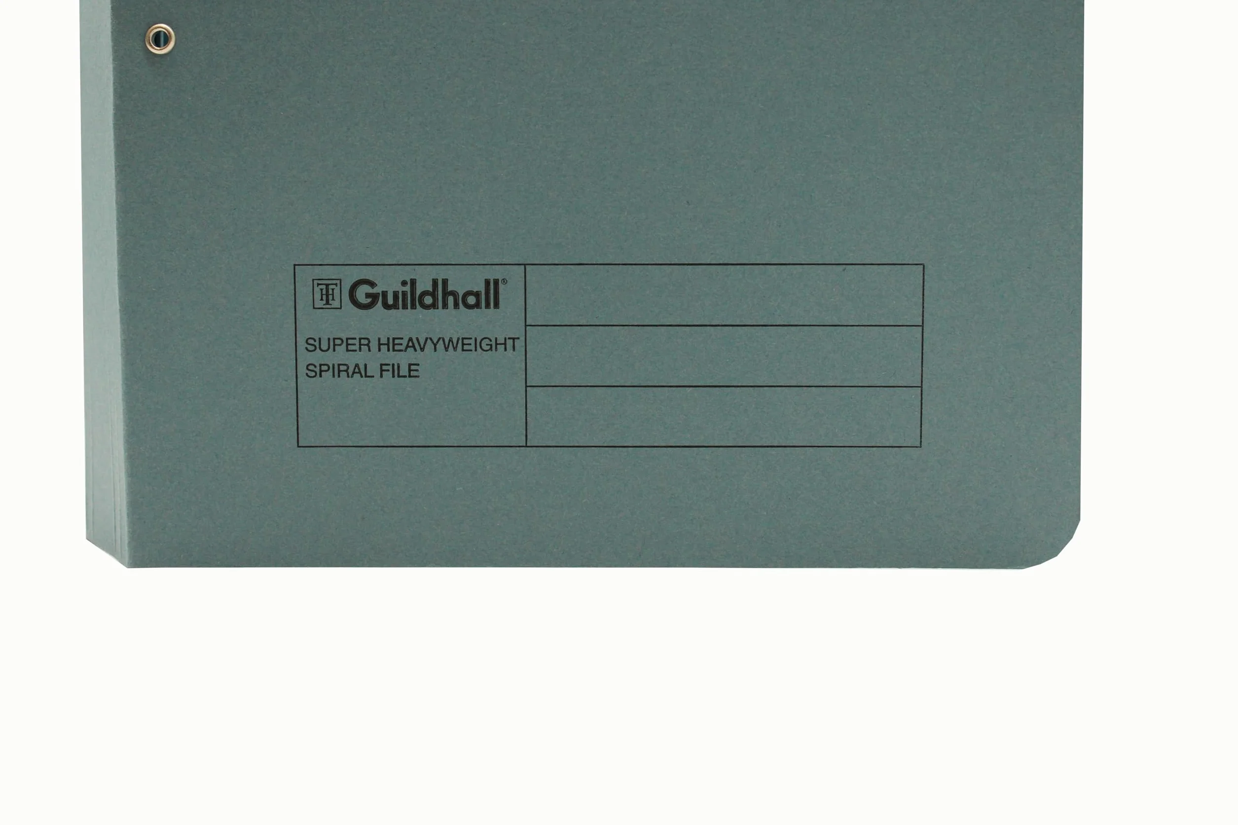Guildhall 211/7001 - Carpeta con peine para encuadernar (25 unidades, tamaño folio, 420 g/m², lomo de 38 mm, muy resistente), color azul