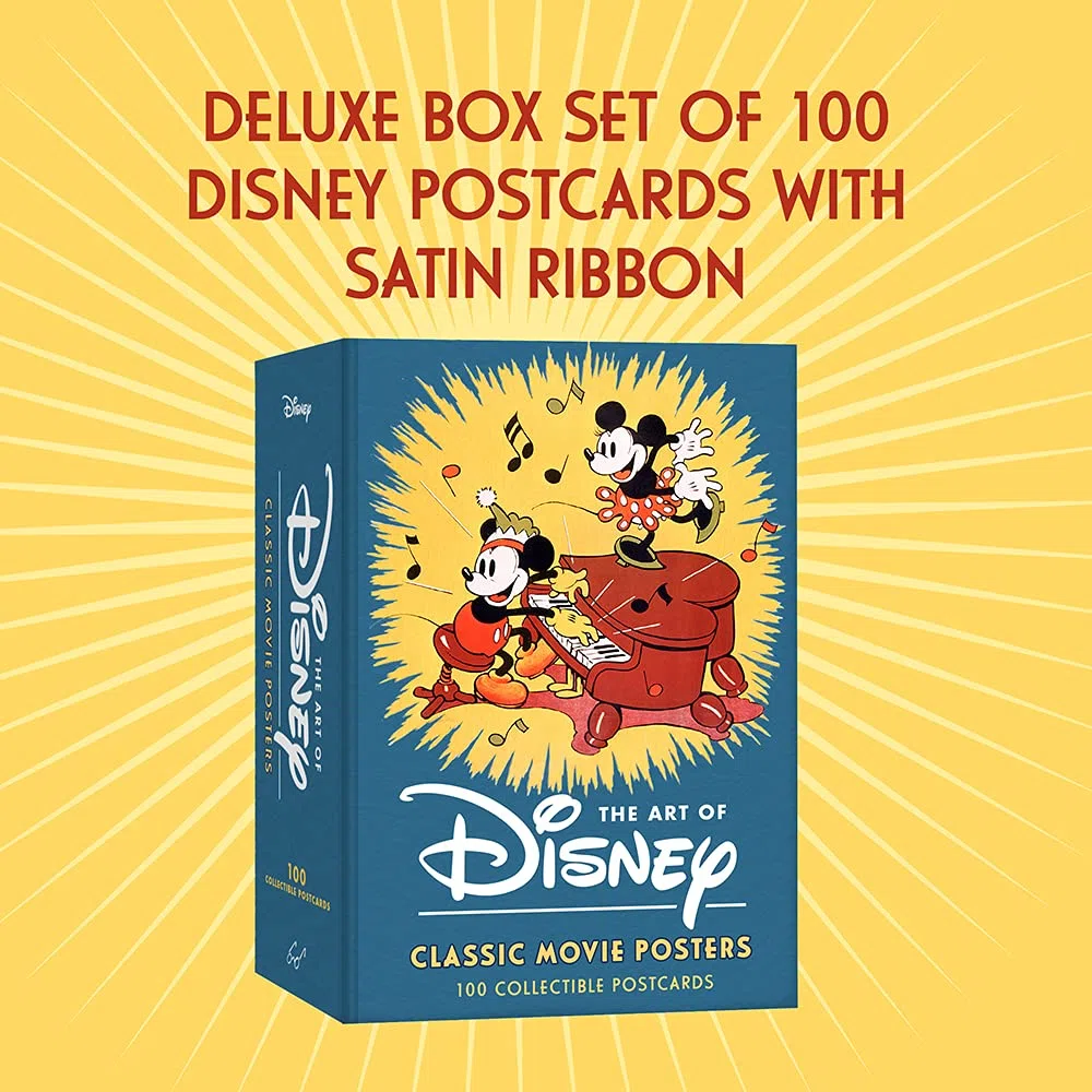 DISNEY ART OF DISNEY ICONIC MOVIE POSTERS 100 COLL POSTCARDS: 100 Collectible Postcards