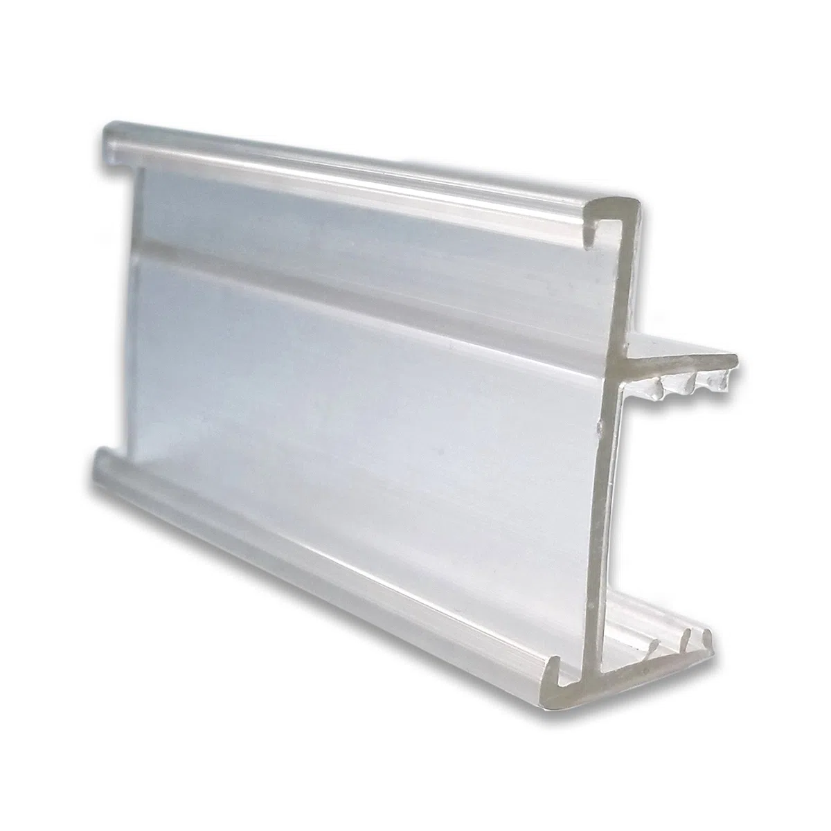Soporte de madera transparente con ranura para billetes de 6,35 cm de largo x 3,81 cm de alto, clips y agarres en estantes de 1,9 cm de grosor – múltiples cantidades disponibles