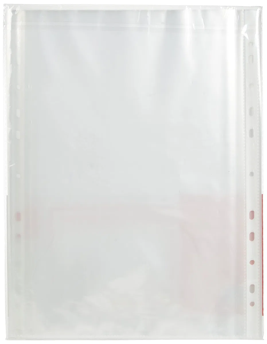 Cierre hermético transparente fuerte perforado bolsillos Pack de 20 no. 5716