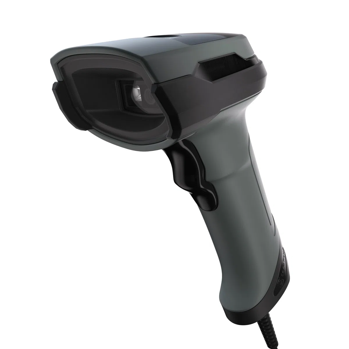 Safescan 330-W - Escáner de códigos de Barras Que escanea códigos 1D y 2D - Escáner para códigos dañados y de Color - con Cable USB - Escáner de códigos QR - Plug & Play - Incluye Soporte