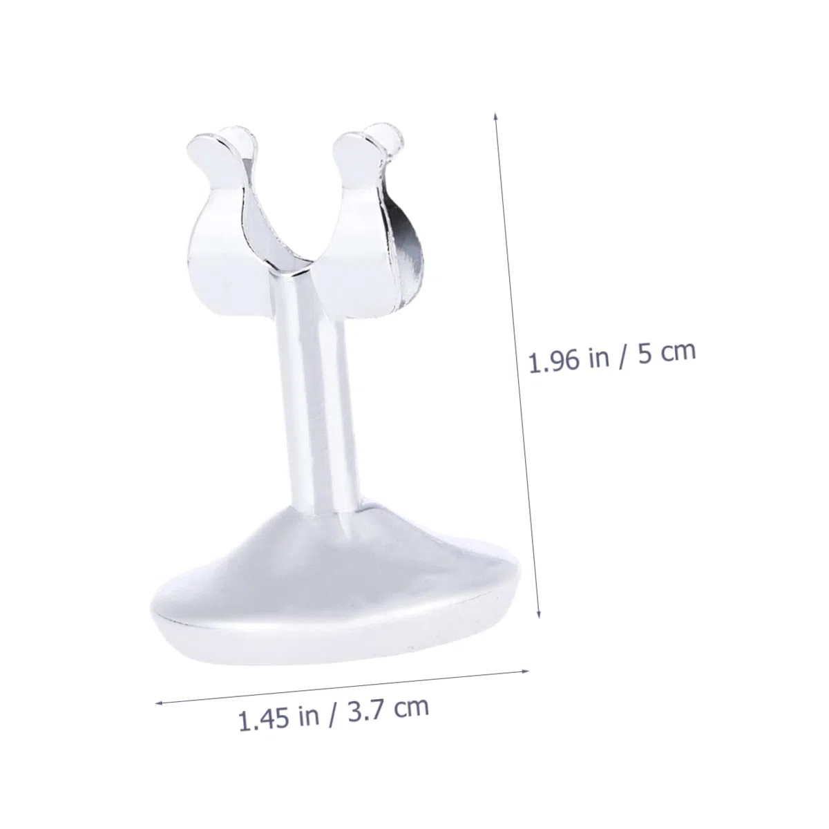 MAGICLULU 10piezas Portanúmeros De Mesa y Tarjeteros Inoxidable Elegante Resistente Multifunción Para Eventos