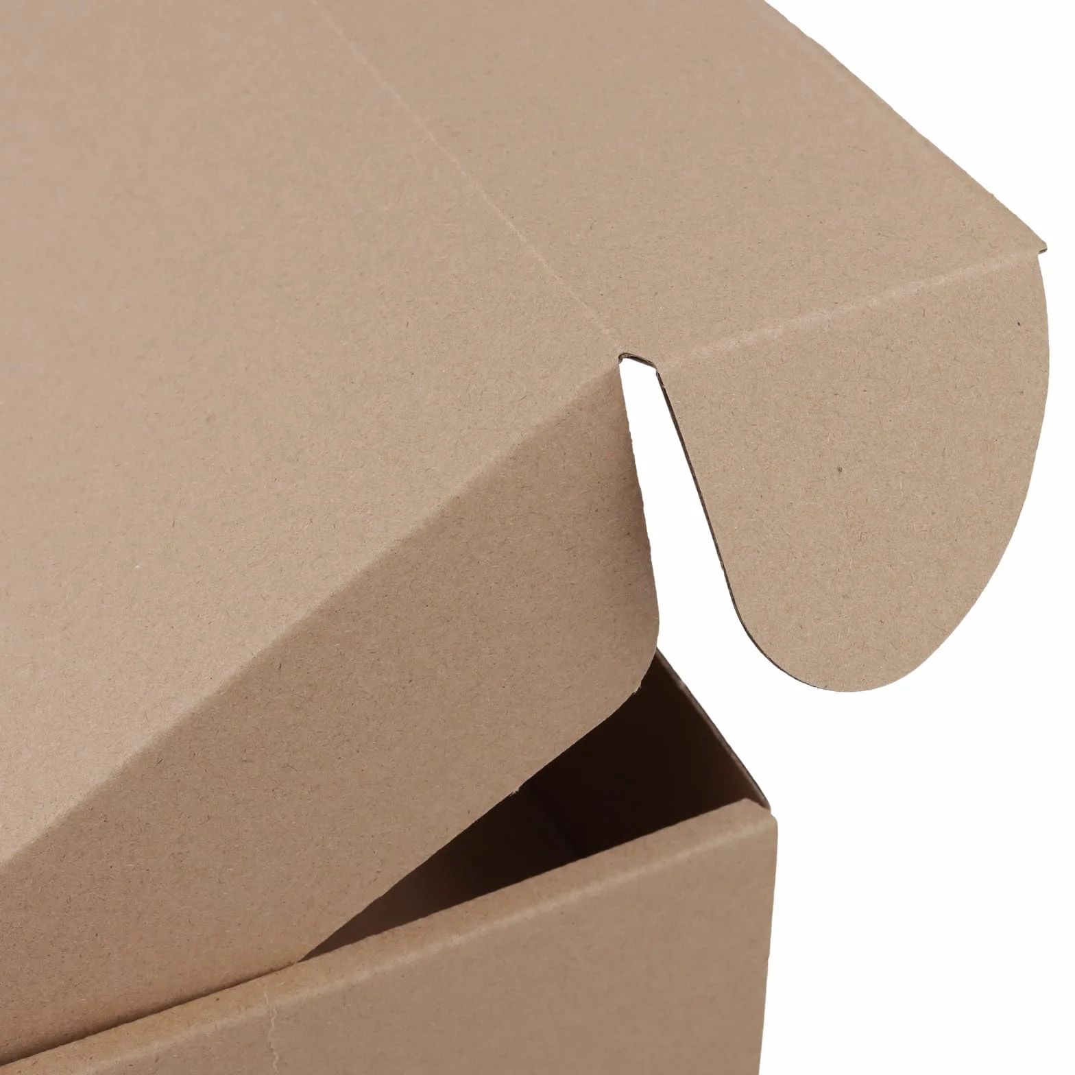 SINJEUN 30 cajas de cartón plegables de cartón para envío, 230 x 160 x 60 mm, color marrón