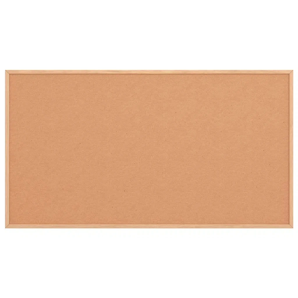 Pizarra magnética en seco con marco de madera de pino maciza, 40 x 30 cm, como pizarra blanca magnética, montaje vertical u horizontal, con perno de ojal como borrado en seco
