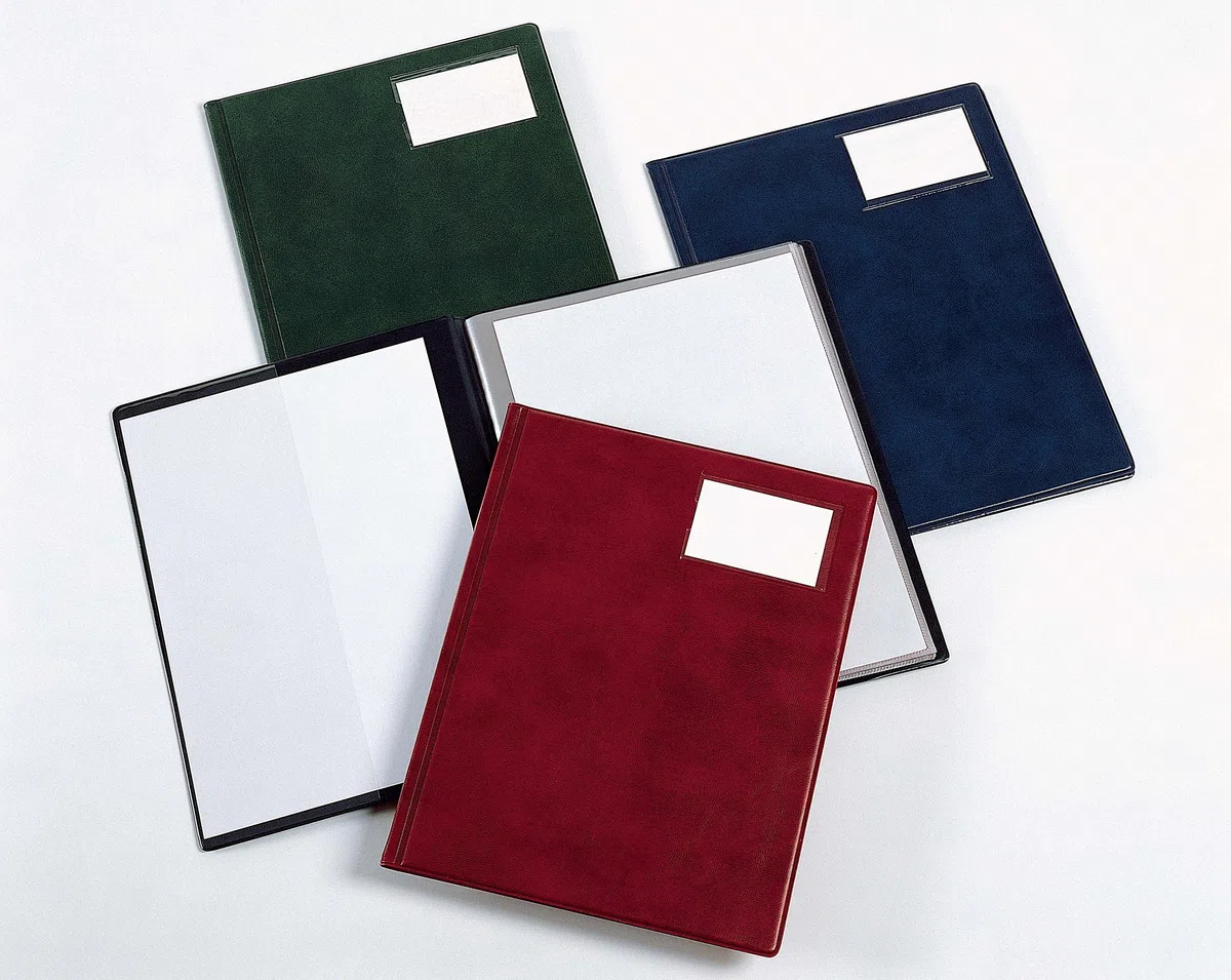 Rexel Nyrex - Carpeta de fundas (A4, 50 fundas), color negro