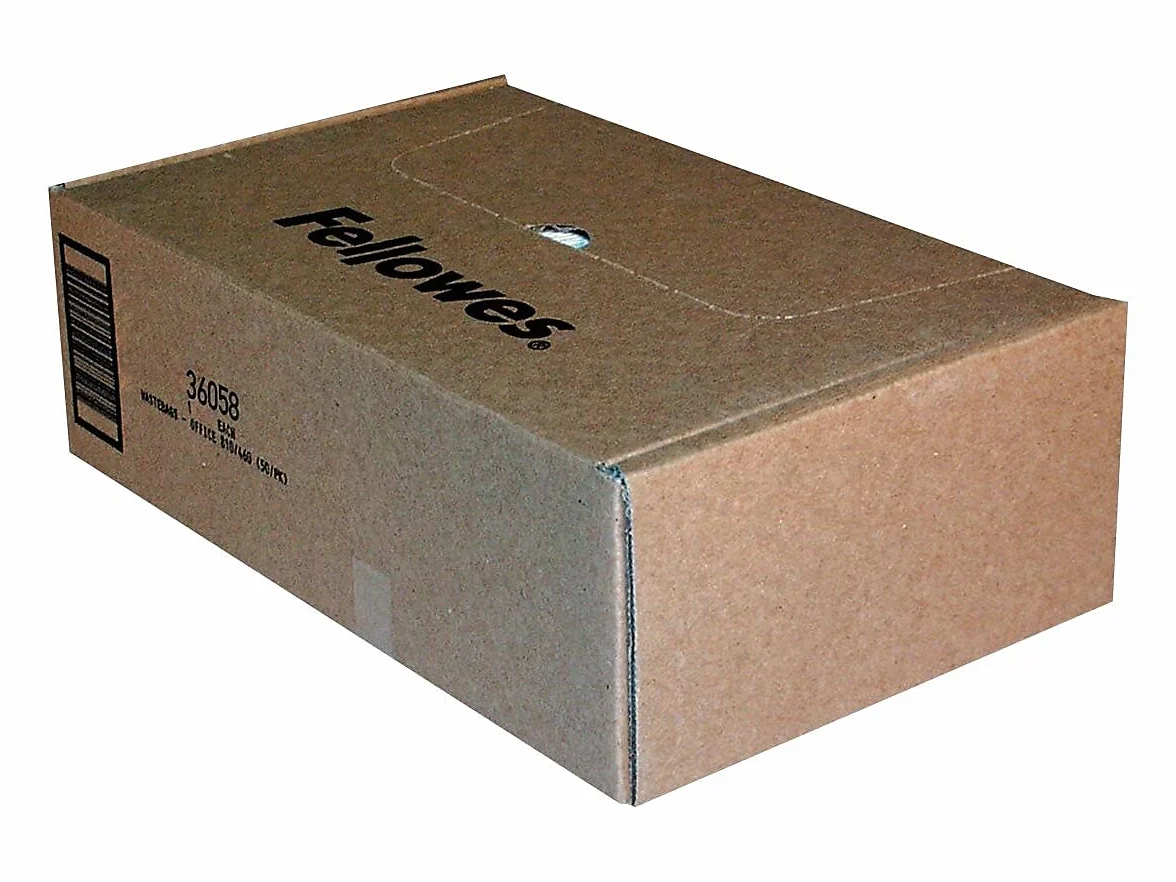 Fellowes - Pack 50 bolsas de residuos para destructora, 165 litros