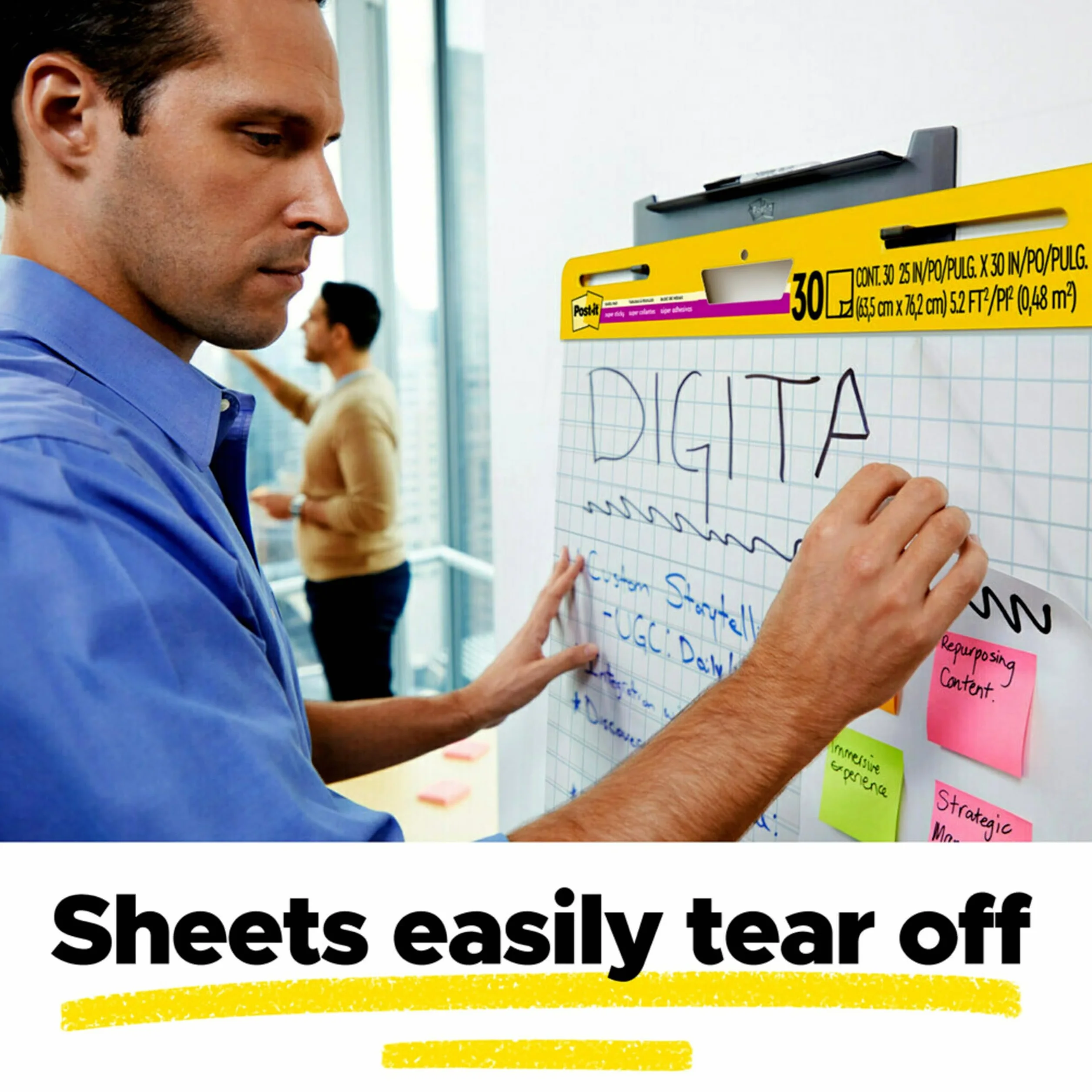 Post-It 560SS - Papel para rotafolios (63.5x77.5 cm)