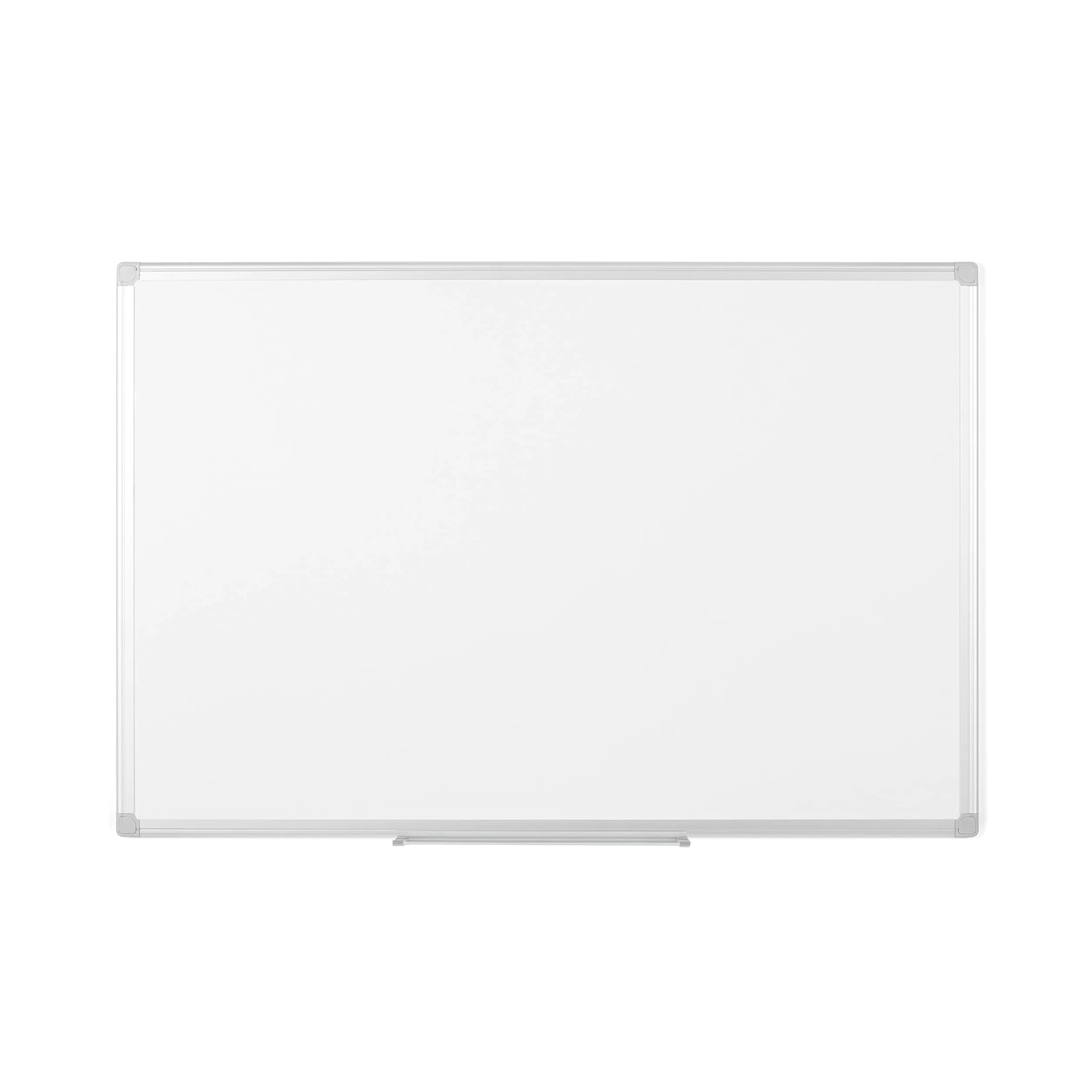 Bi-Office Earth - Pizarra Blanca Magnética, Acero Esmaltado con Marco de Aluminio, 90 x 60 cm