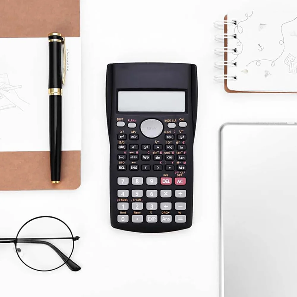 BEALIFE Calculadora Científica Versátil Funciones Innovadoras Y Completas Calculadora Graficadora Calculadora Científica, Negro
