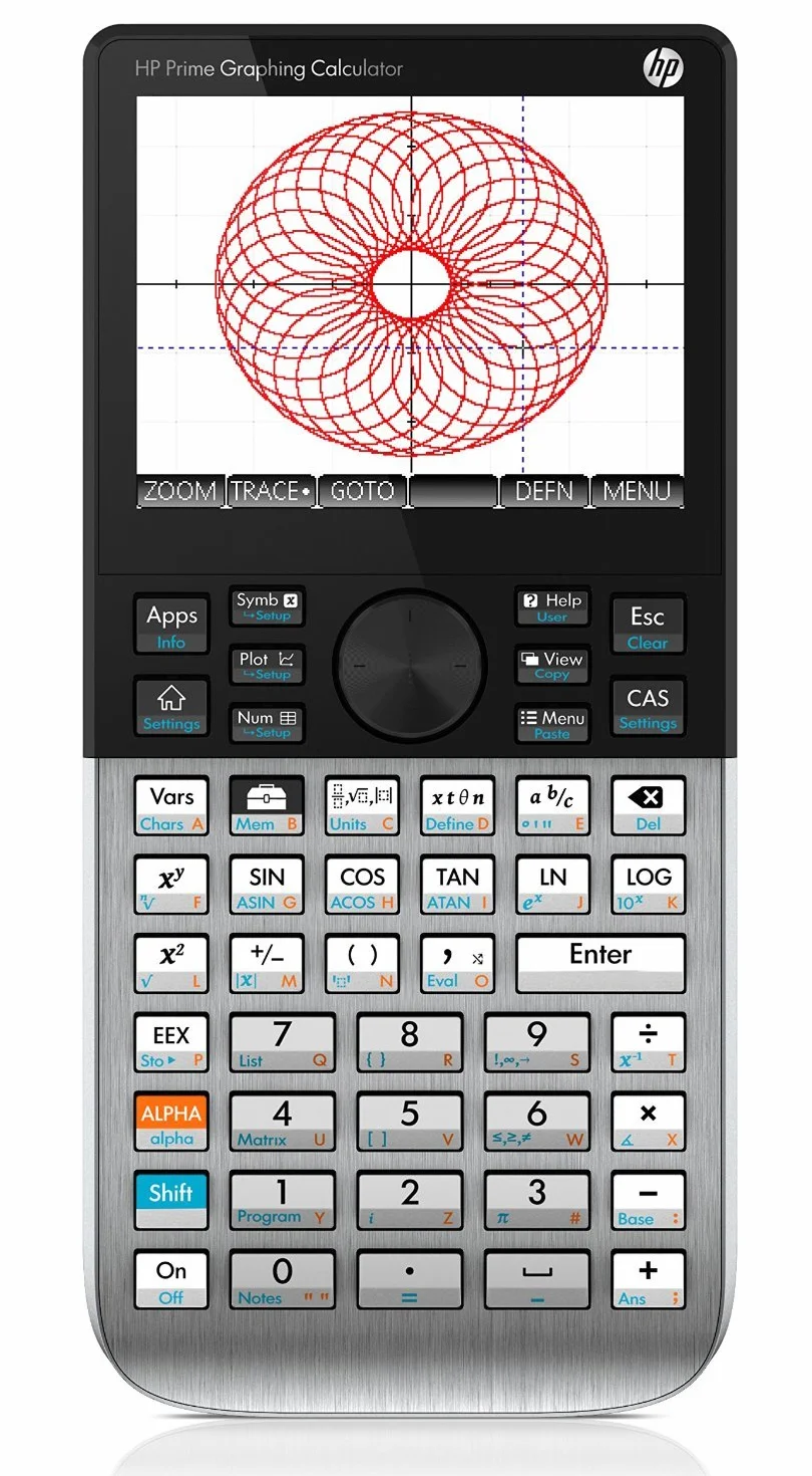 Hewlett-Packard G8X92AAB1S - Calculadora gráfica, color negro y plata