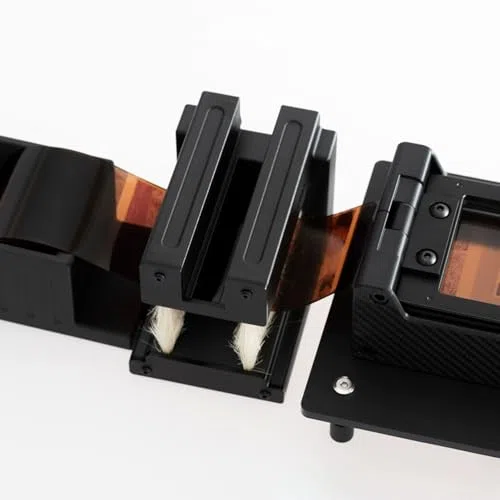Kit de limpieza de película antiestática, barra de iones y cepillo desmontable para eliminación de polvo, limpieza eficiente de película negativa, elimina la estática y el polvo, para