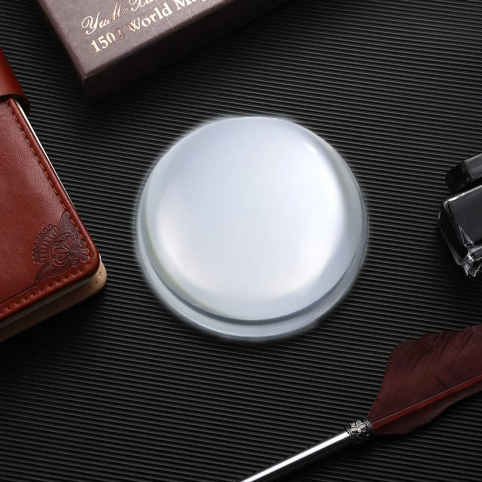 Lente De Cristal Convexo Lente Convexa LED Lente Óptica Convexa Condensador De La Lente Óptica Lentes De Condensador para Faros LED, Luces De Automóvil, Linternas y Luces De Proyección