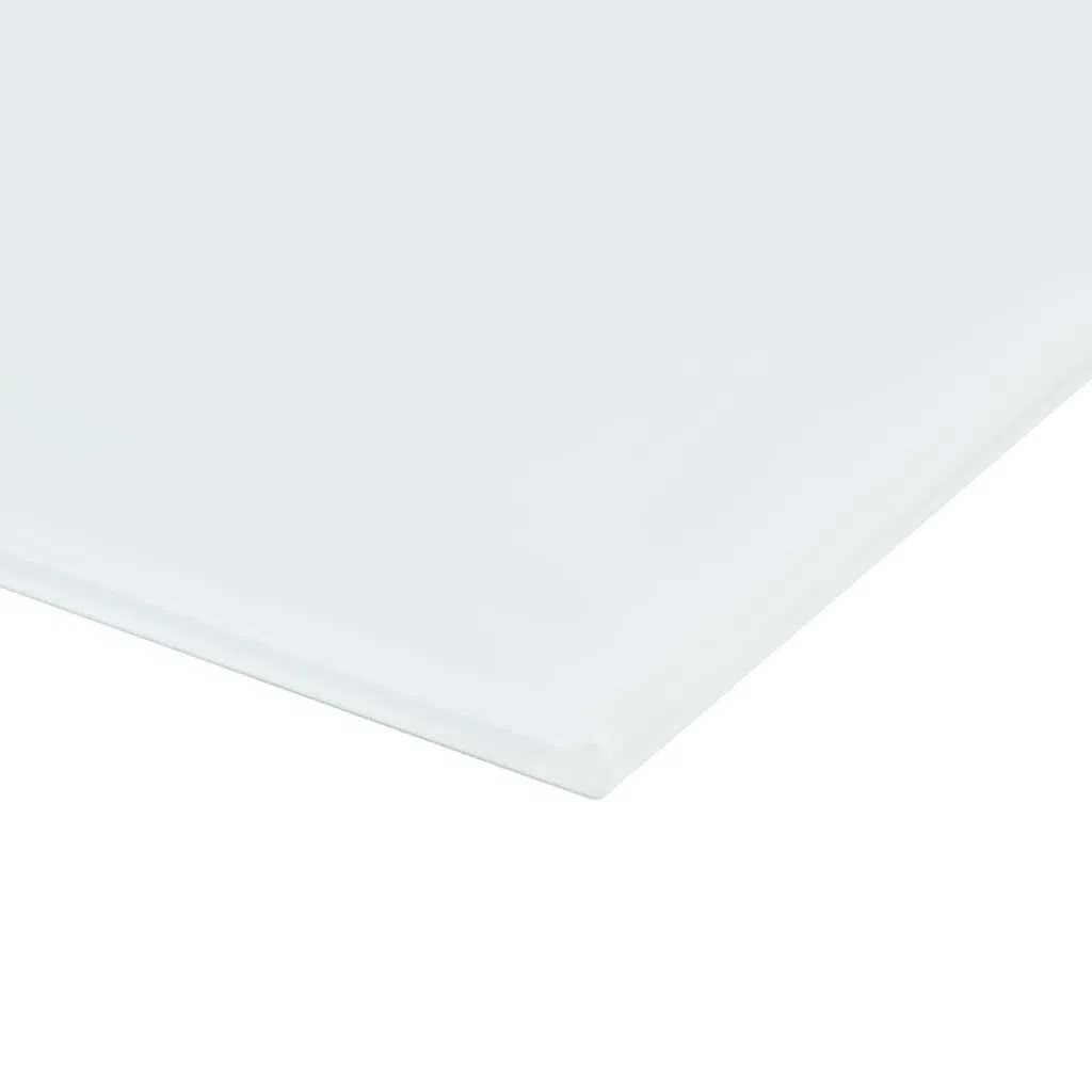 Pizarra magnética de cristal de montaje en pared, 50 x 30 cm, cristal templado de 4 mm, pizarra blanca con rotulador de borrador magnético, pizarra para planificación, notas, oficina, escuela