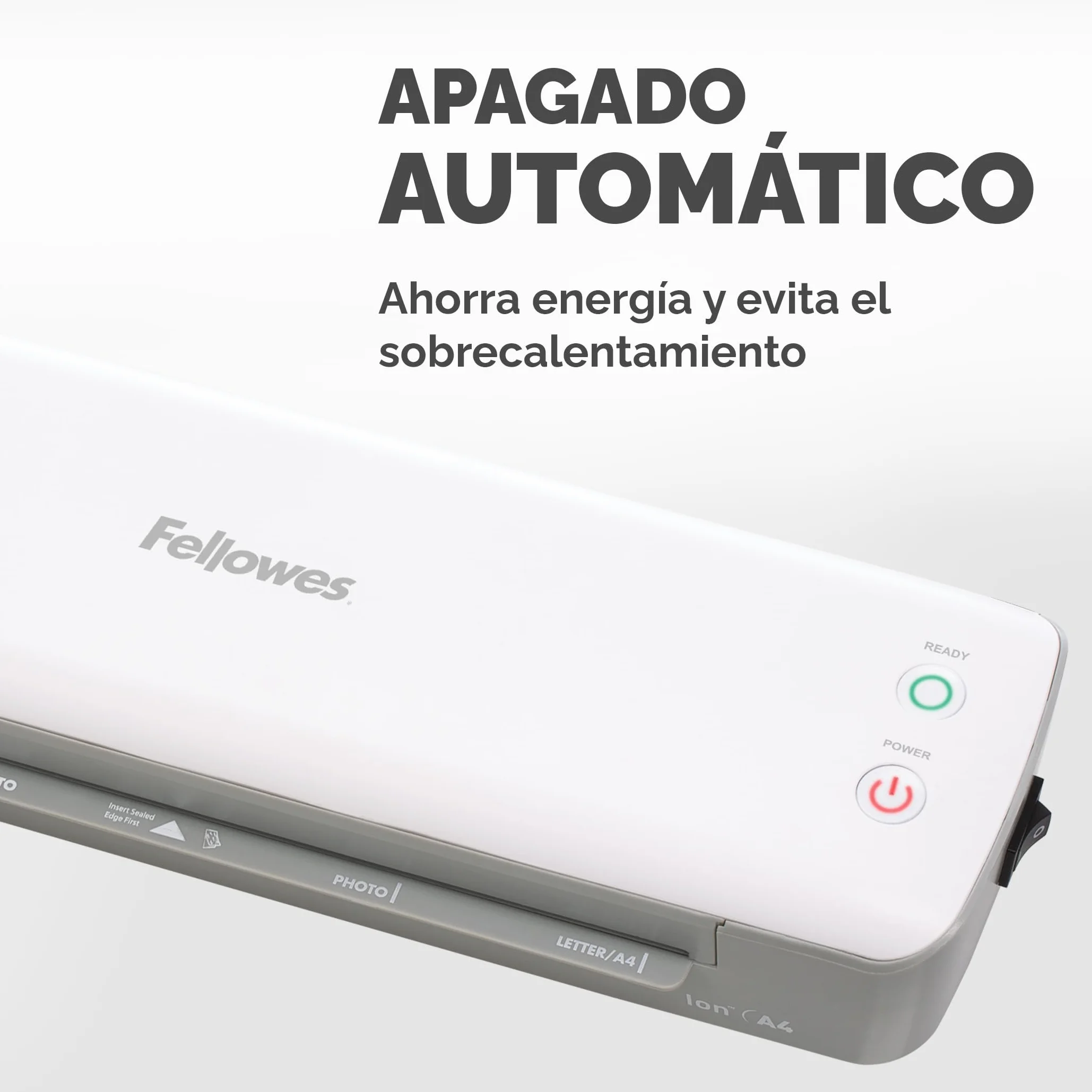 Fellowes Plastificadora A4 Apagado Automático 80-125 micras Blanco