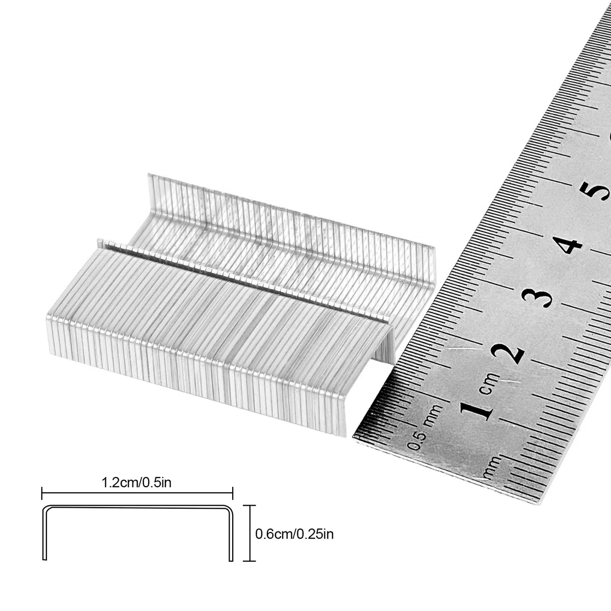 2 grapadoras de escritorio de metal resistente, 25 hojas de capacidad para grapadora con 4 grapas