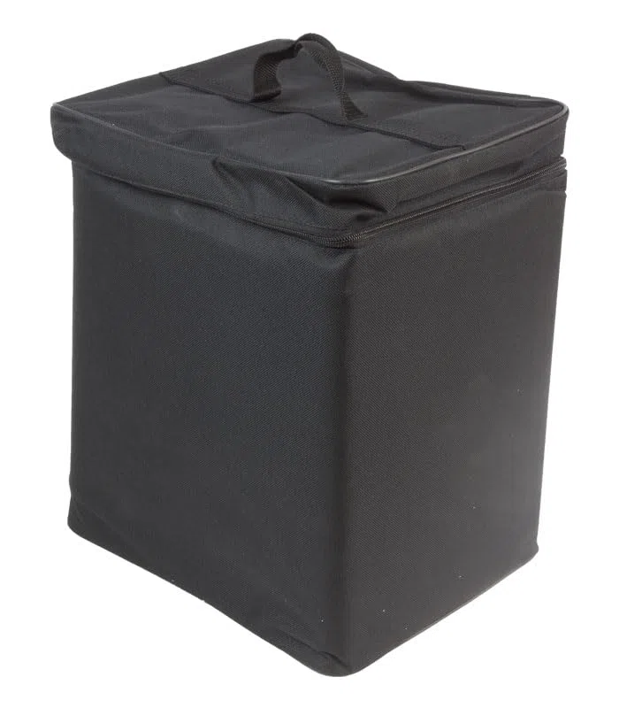 Portacatálogos de Acero y Acrílico con Bolsa de Transporte