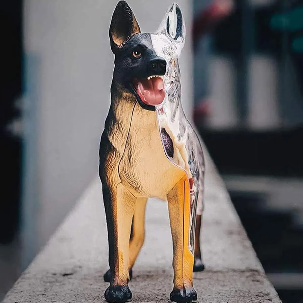 4D Anatomía del Perro Modelo, Esqueleto Canino Desmontable 29 Partes para Enseñanza