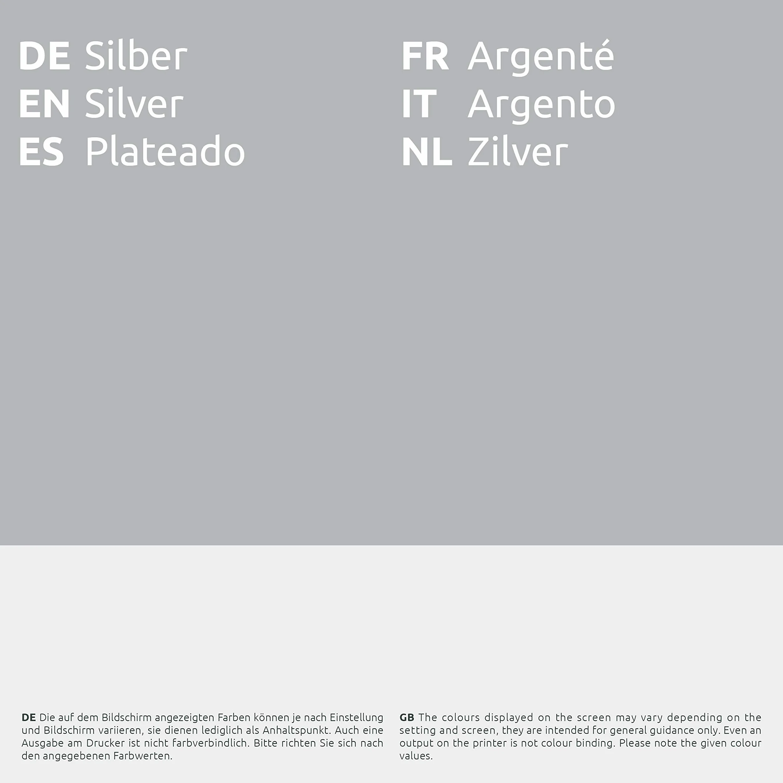 Pulseras de Seguridad 19 x 254 mm Plateado Pack de 1000
