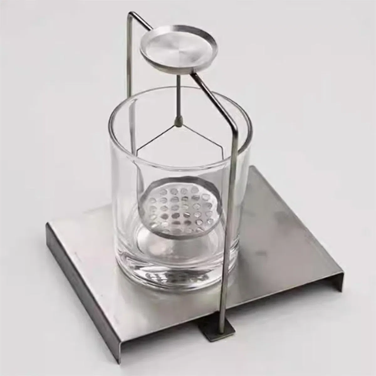 Marco de gravedad específica de densidad, kit de equilibrio de precisión para determinar la densidad de líquidos y sólidos, accesorio de laboratorio