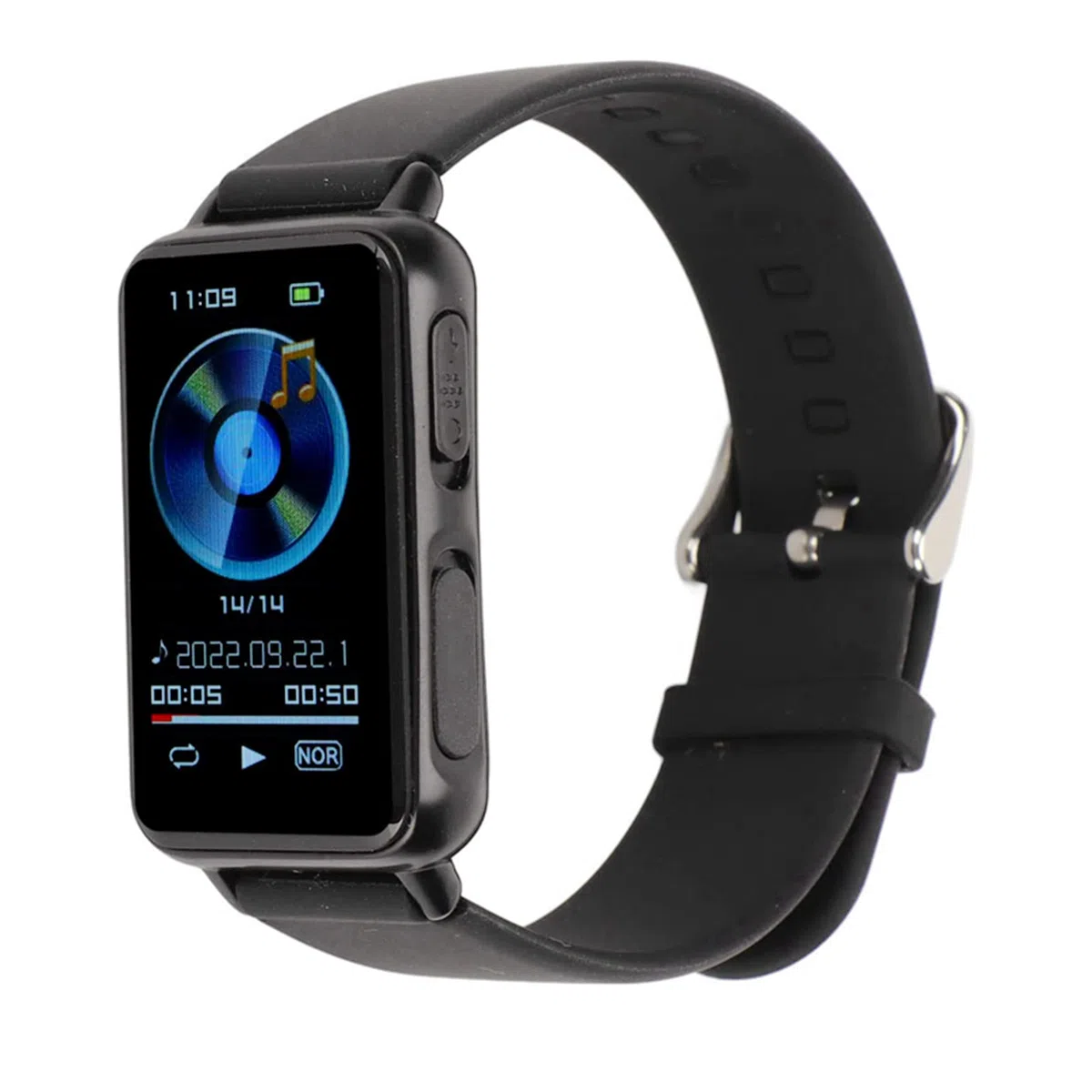 Fockety Reloj con Grabadora de Voz Digital, Grabadora Activada por Voz con Cancelación de Ruido con Reproducción, Libro Electrónico, Grabadora de Audio para Conferencias, Reuniones, Clases (16GB)